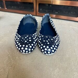 Tory Burch Mini Reva Travel Ballet Flats